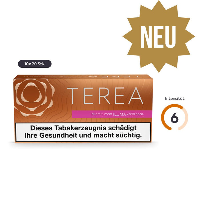 IQOS TEREA Amber Selection online kaufen bei der Tabakfamilie
