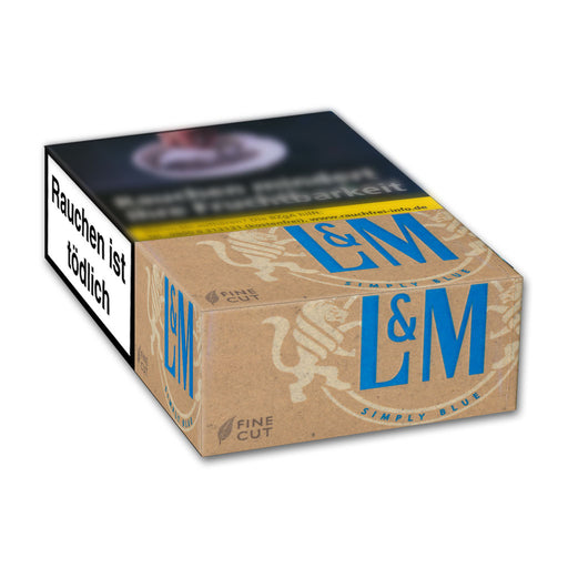 L&M Simply Blue Zigaretten Päckchen