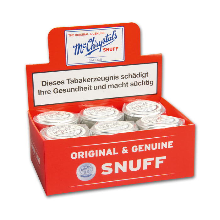 Mc Chrystal's Snuff Original & Genuine Mini Tubos