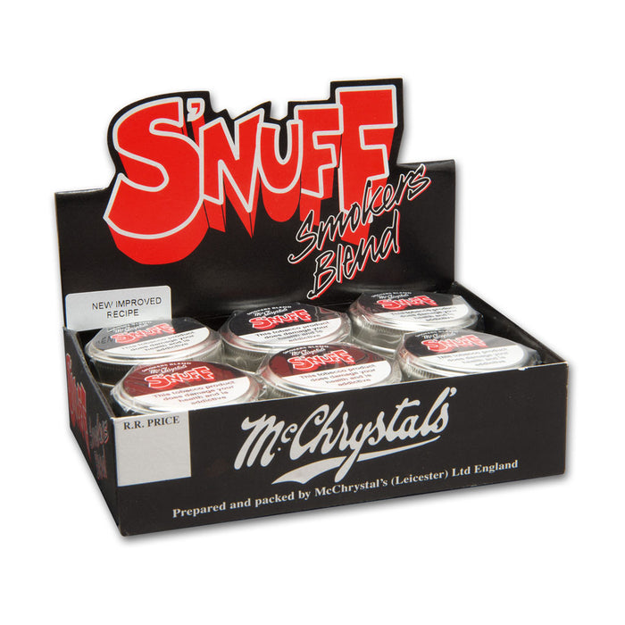 Mc Chrystal's Snuff Smokers Blend Tubos