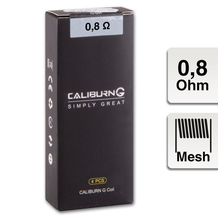 UWELL Caliburn G Clearomizer Coils UN2 Mesh (0.8 Ohm)