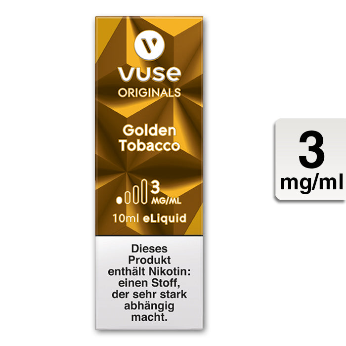 VUSE Golden Tobacco E-Liquid (Bottle)