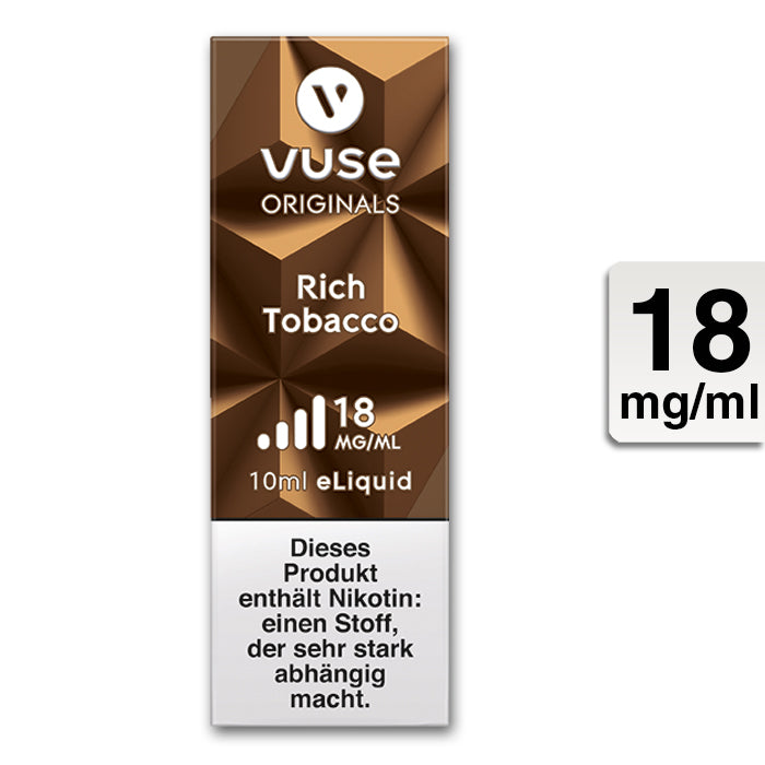 VUSE Rich Tobacco E-Liquid (Bottle)