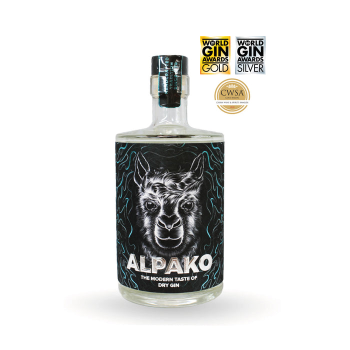Gin Alpako 43 % Vol. Flasche