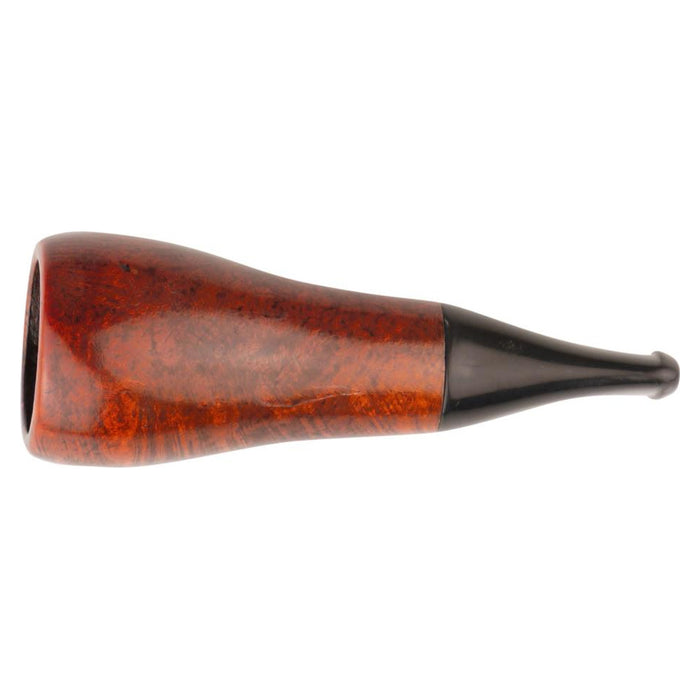 Zigarrenspitze Bruyere orange/black 20 mm mit Stof