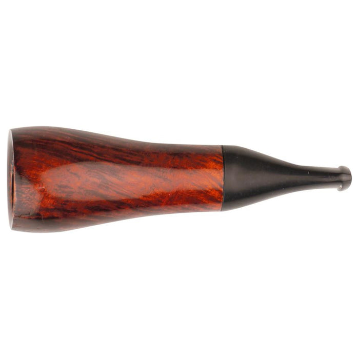 Zigarrenspitze Bruyere orange/black 16 mm mit Stof