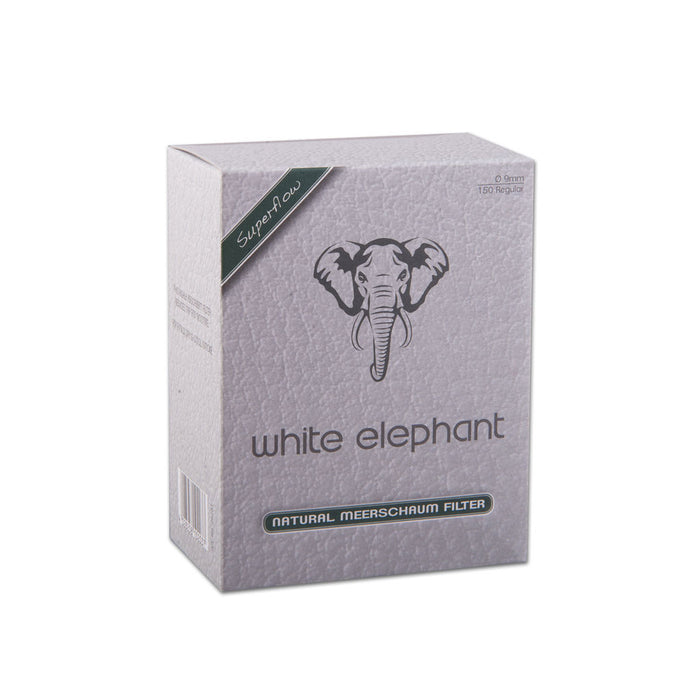 Pfeifenfilter WHITE ELEPHANT Superflow Naturmeersc