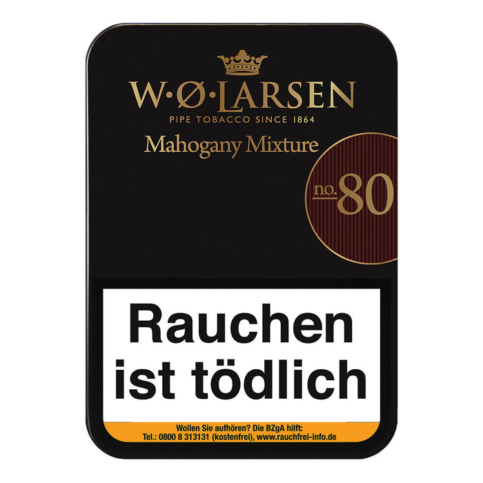 W.Ø. LARSEN Mahogany Mixture No. 80 Pipe Tobacco