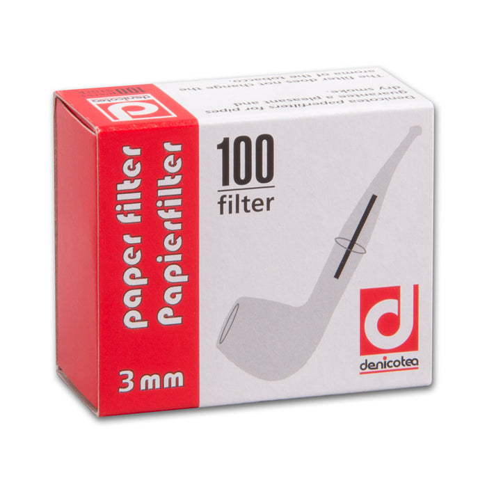 Pfeifenfilter DENICOTEA 3 mm