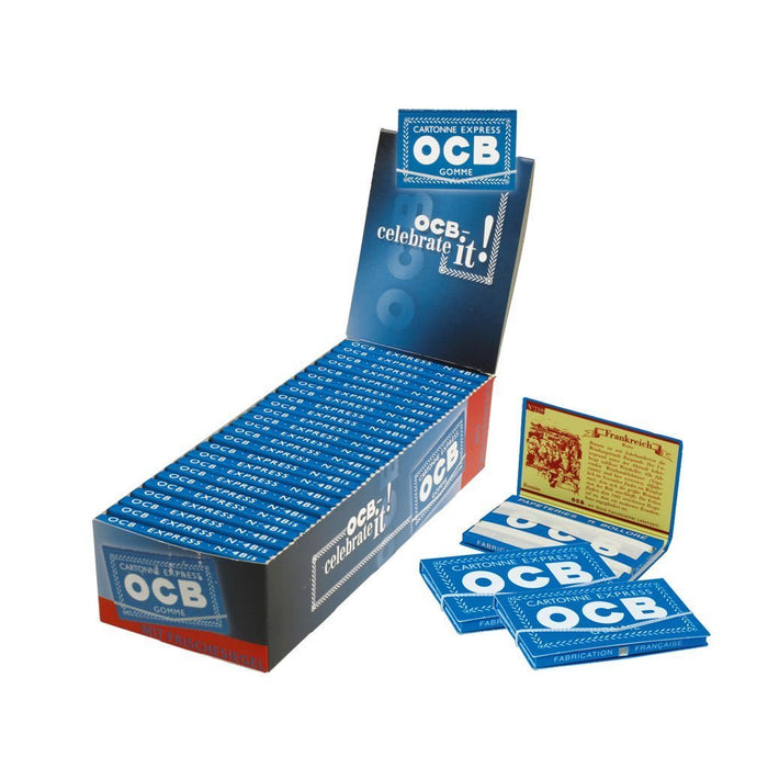 OCB Blau mit Gummizug Paper