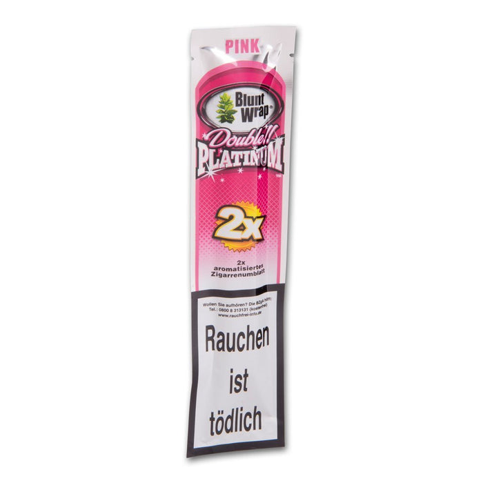 BLUNTWRAP Double Platinum Pink (Bubble Gum)