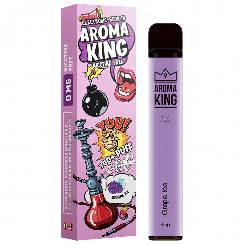 Aroma King Einweg E-Shisha Grape Ice