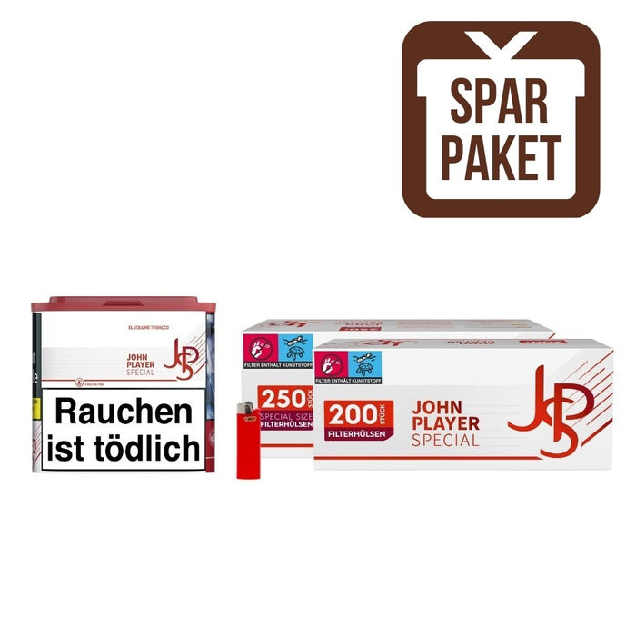 JPS Red Volume Tobacco Tin L Bundle (Sparpaket)