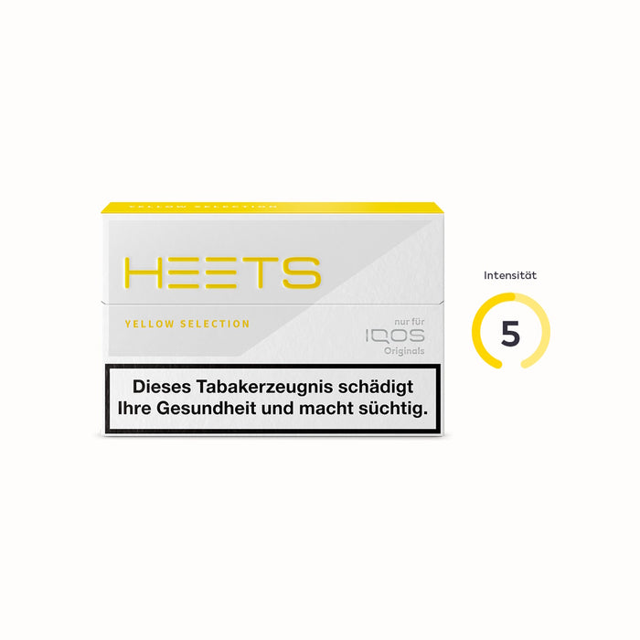 Heets Yellow Selection Tabaksticks Pack